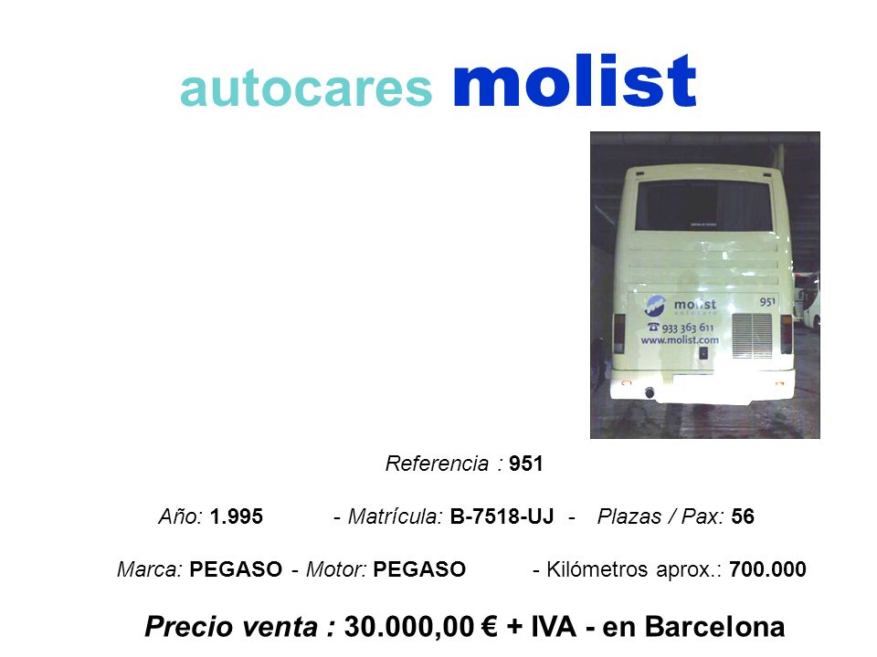 Precio venta : ,00 € + IVA - en Barcelona
