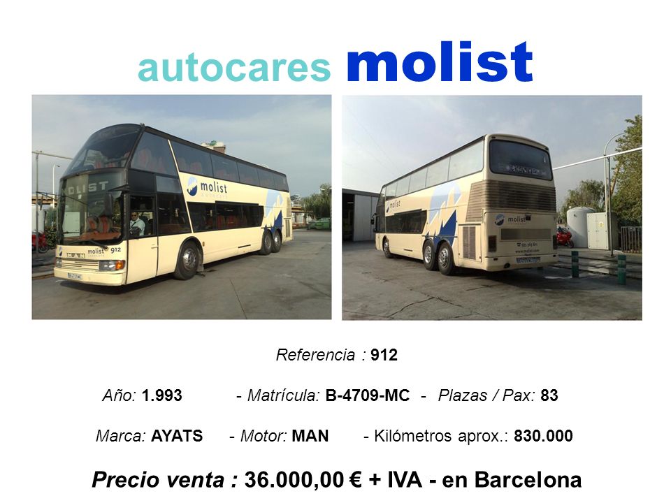 Precio venta : ,00 € + IVA - en Barcelona