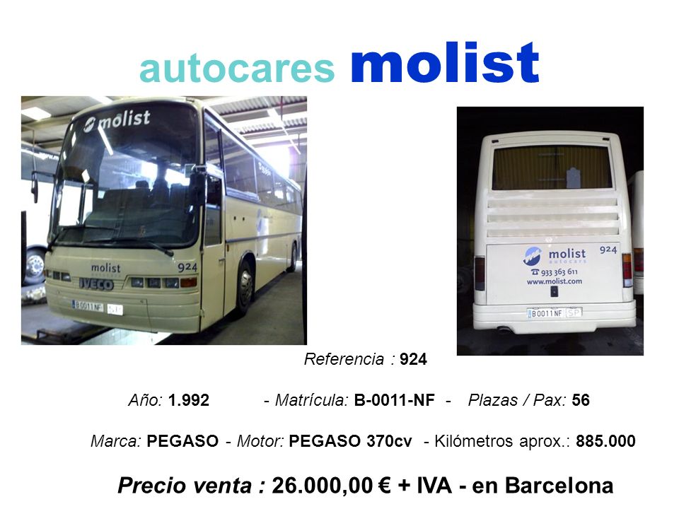 Precio venta : ,00 € + IVA - en Barcelona