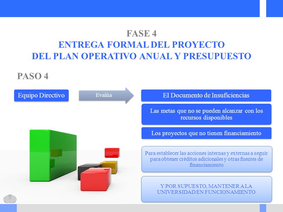 ENTREGA FORMAL DEL PROYECTO DEL PLAN OPERATIVO ANUAL Y PRESUPUESTO
