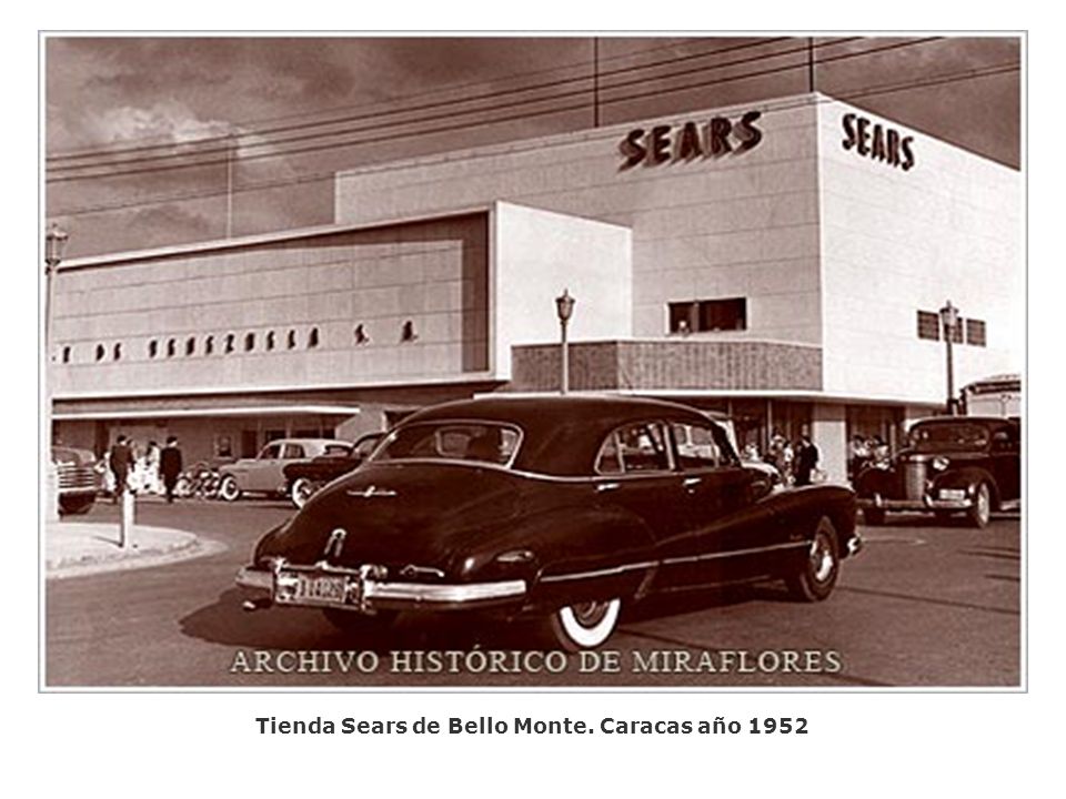Tienda Sears de Bello Monte. Caracas año 1952
