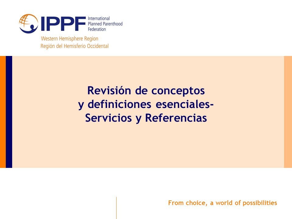 Revisión de conceptos y definiciones esenciales- Servicios y Referencias