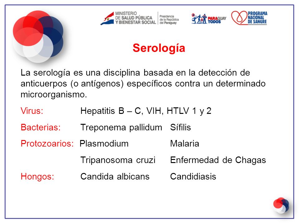 Serología La serología es una disciplina basada en la detección de anticuerpos (o antígenos) específicos contra un determinado microorganismo.