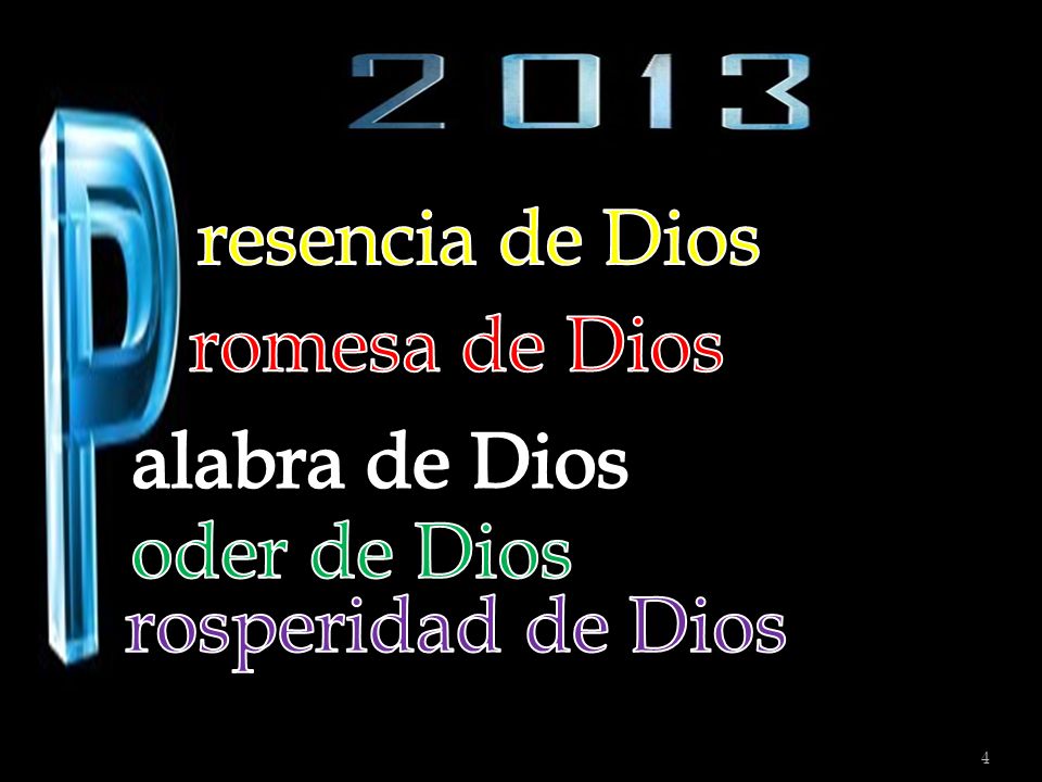resencia de Dios romesa de Dios alabra de Dios oder de Dios rosperidad de Dios