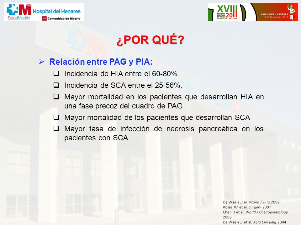 ¿POR QUÉ Relación entre PAG y PIA: Incidencia de HIA entre el 60-80%.