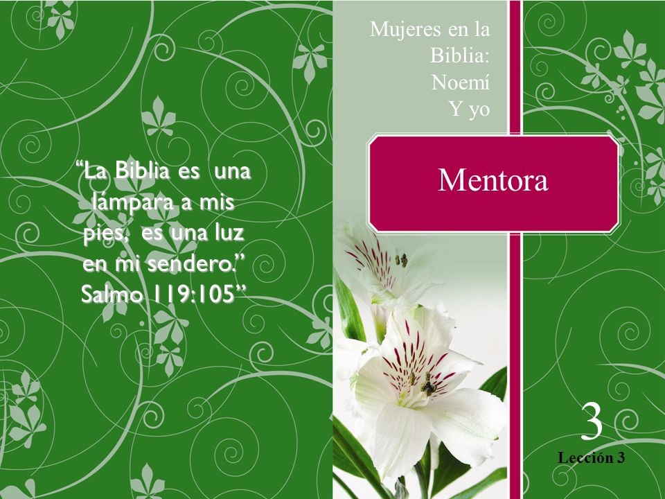 La Biblia es una lámpara a mis pies, es una luz en mi sendero.