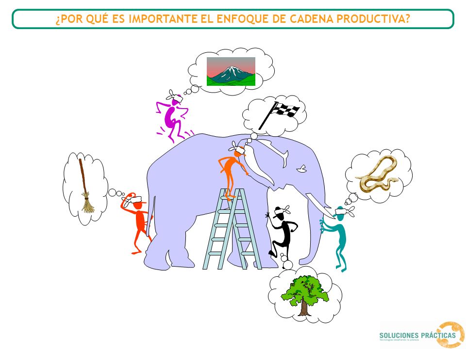¿POR QUÉ ES IMPORTANTE EL ENFOQUE DE CADENA PRODUCTIVA