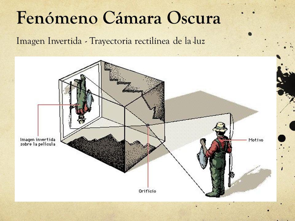 Fenómeno Cámara Oscura Imagen Invertida - Trayectoria rectilínea de la luz
