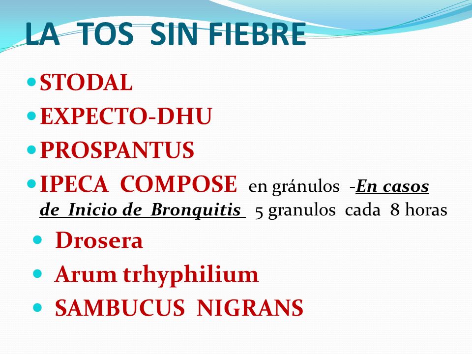 LA TOS SIN FIEBRE STODAL EXPECTO-DHU PROSPANTUS