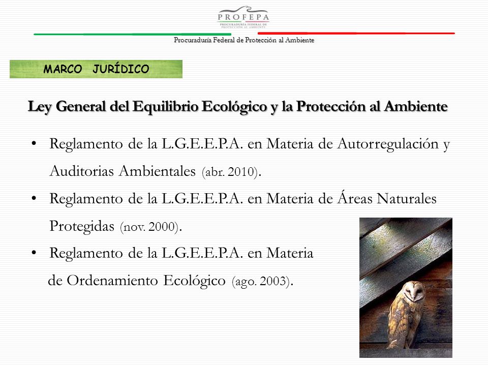 Ley General del Equilibrio Ecológico y la Protección al Ambiente