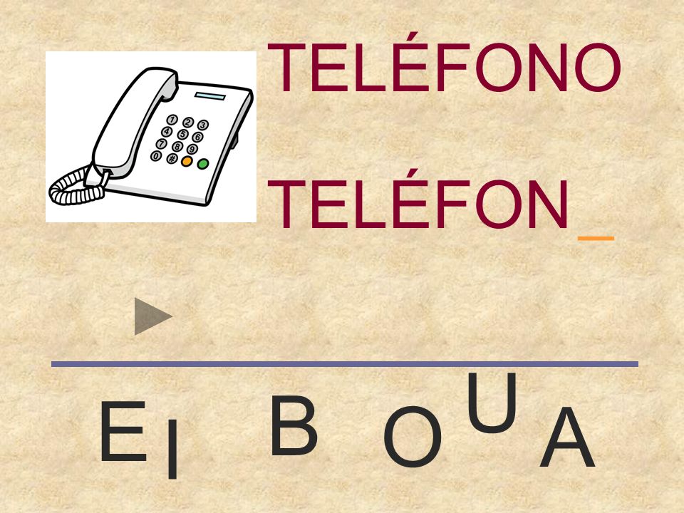 TELÉFONO TELÉFONO _ U B E O A I
