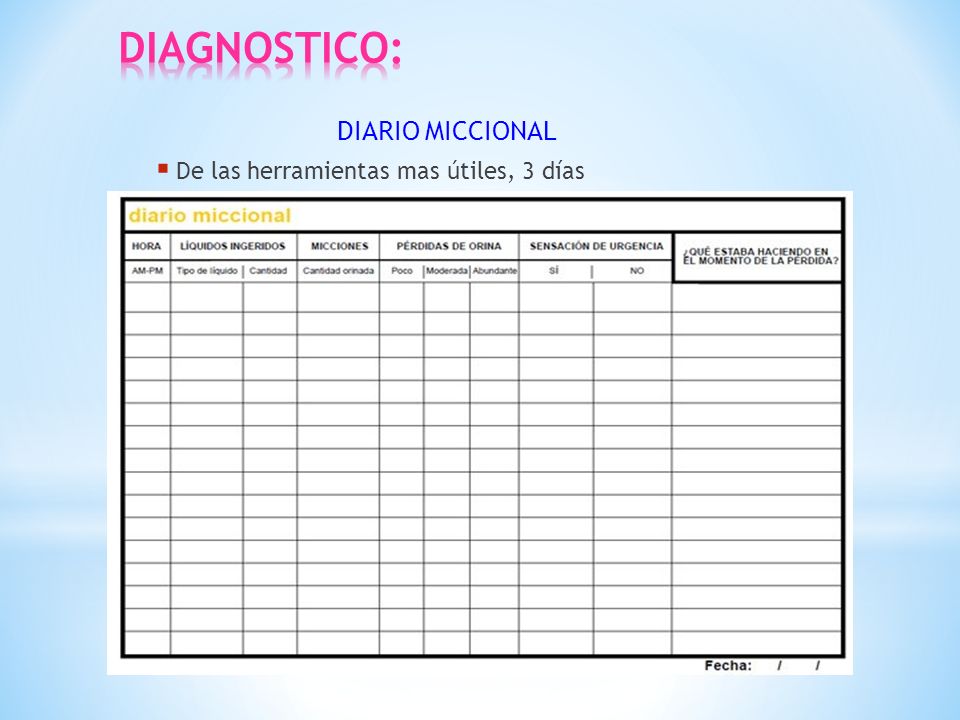 DIAGNOSTICO: DIARIO MICCIONAL De las herramientas mas útiles, 3 días