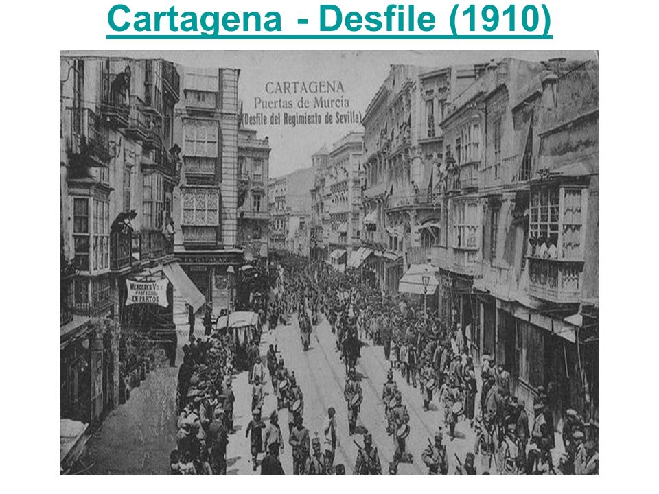 Cartagena - Desfile (1910)