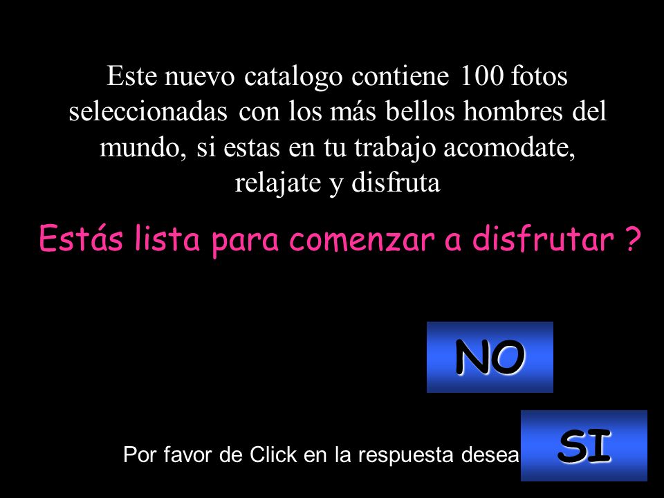 Estás lista para comenzar a disfrutar