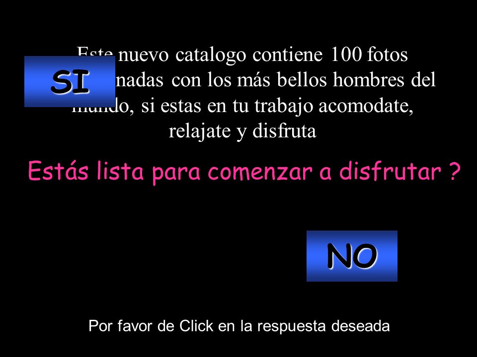 Estás lista para comenzar a disfrutar