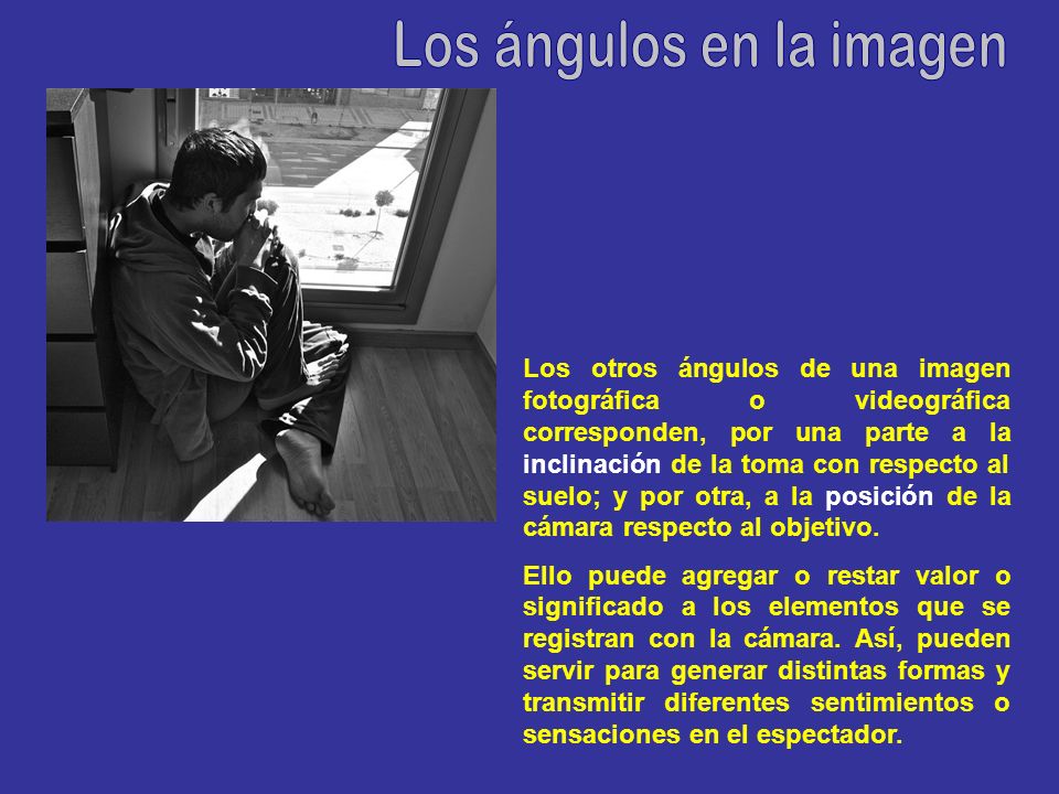 Los ángulos en la imagen