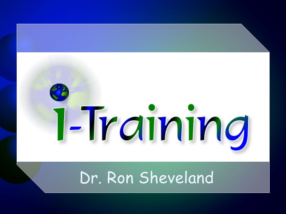 Dr. Ron Sheveland