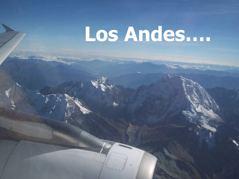 Los Andes….