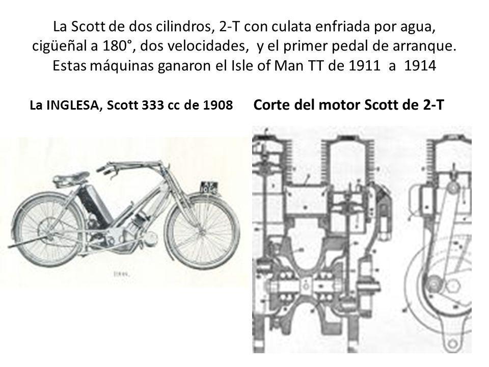Corte del motor Scott de 2-T