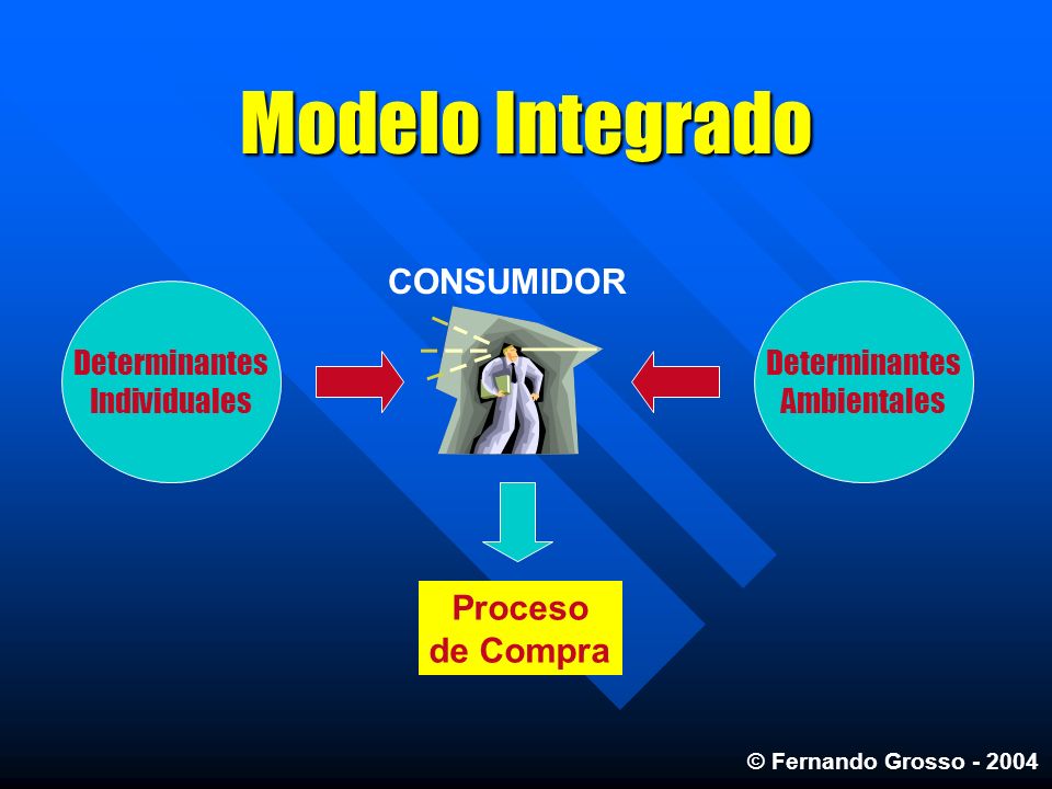 Modelo Integrado CONSUMIDOR Proceso de Compra Determinantes