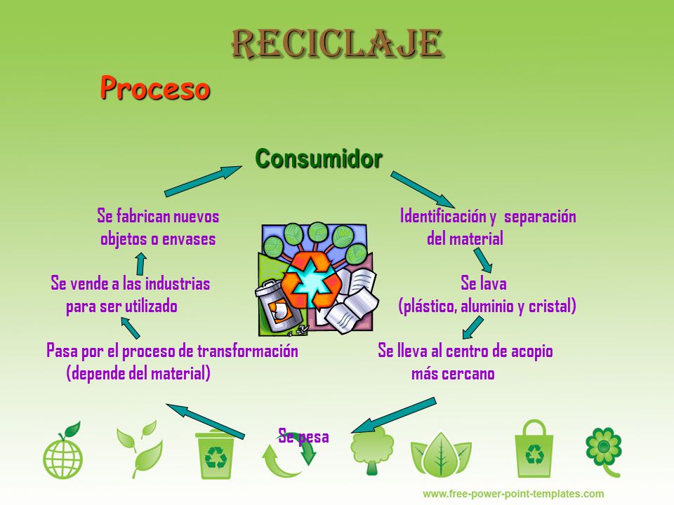 Reciclaje Proceso Consumidor
