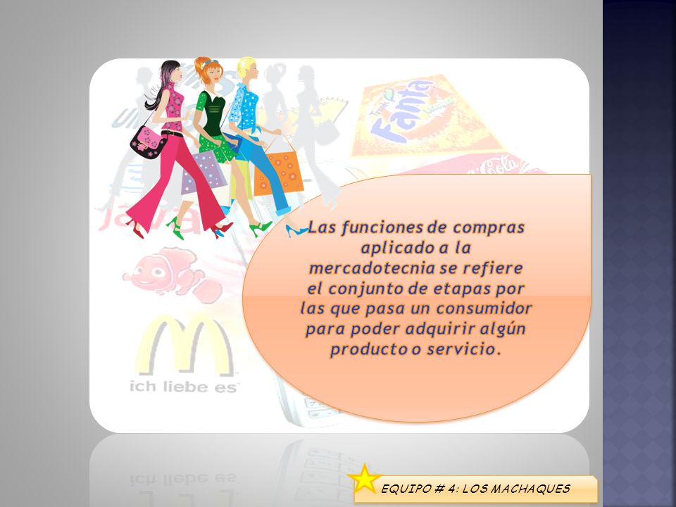 Las funciones de compras aplicado a la mercadotecnia se refiere el conjunto de etapas por las que pasa un consumidor para poder adquirir algún producto o servicio.