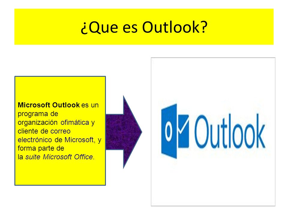 ¿Que es Outlook