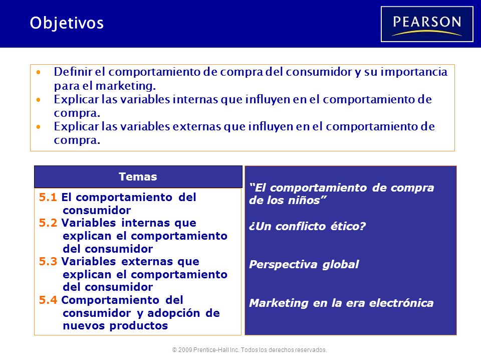 © 2009 Prentice-Hall Inc. Todos los derechos reservados.