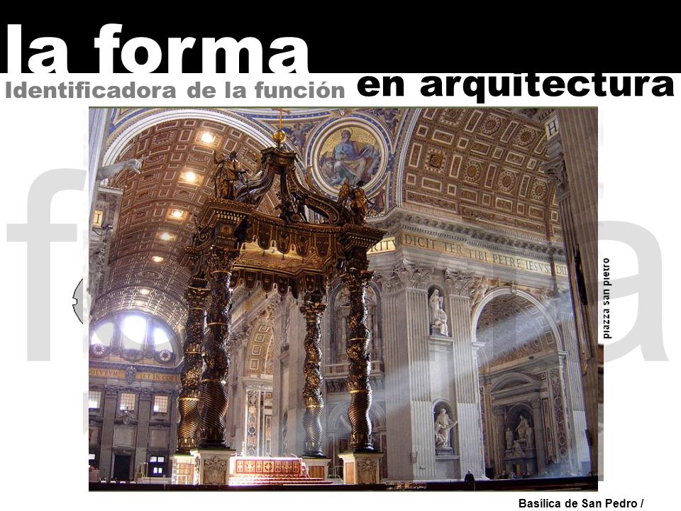 forma la forma en arquitectura Identificadora de la función