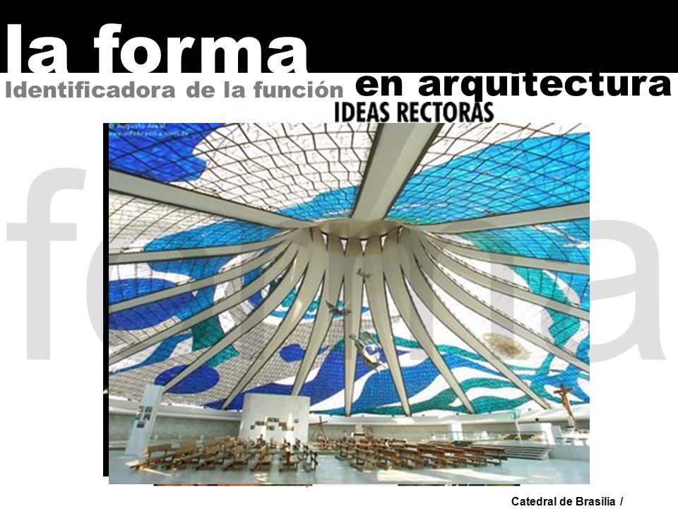 forma la forma en arquitectura Identificadora de la función