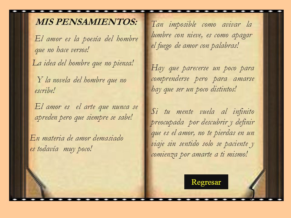 MIS PENSAMIENTOS: Tan imposible como avivar la lumbre con nieve, es como apagar el fuego de amor con palabras!