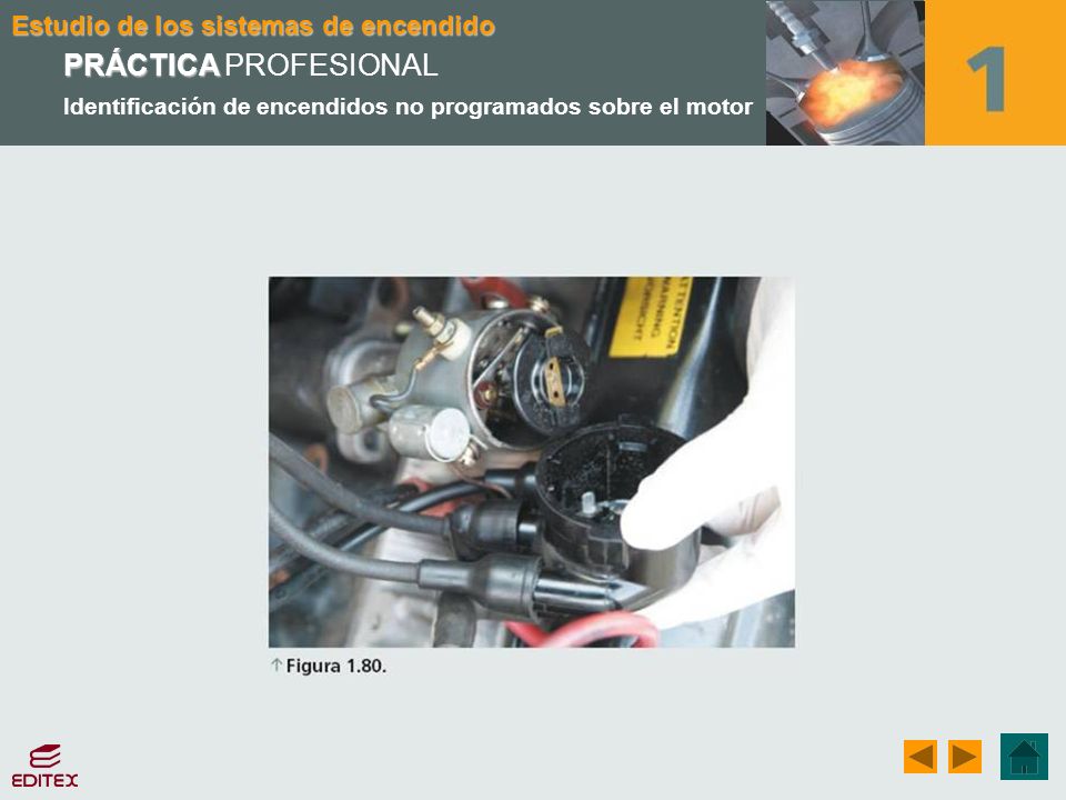 PRÁCTICA PROFESIONAL Identificación de encendidos no programados sobre el motor