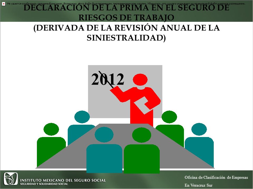 2012 DECLARACIÓN DE LA PRIMA EN EL SEGURO DE RIESGOS DE TRABAJO