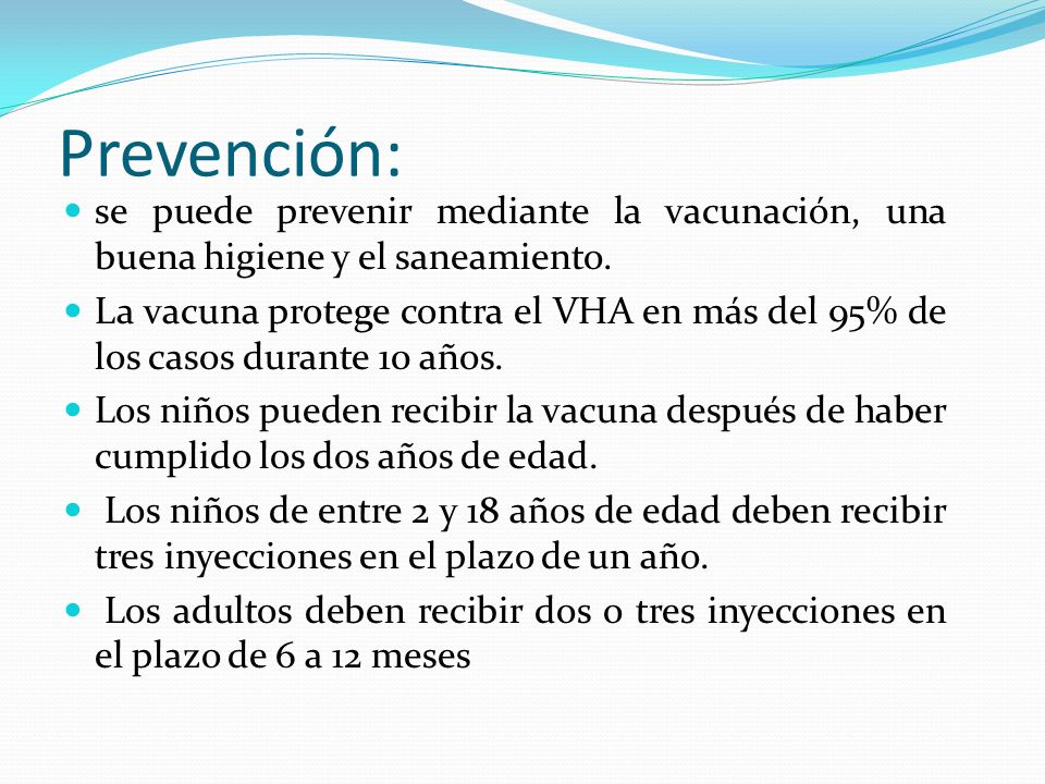 Prevención: se puede prevenir mediante la vacunación, una buena higiene y el saneamiento.