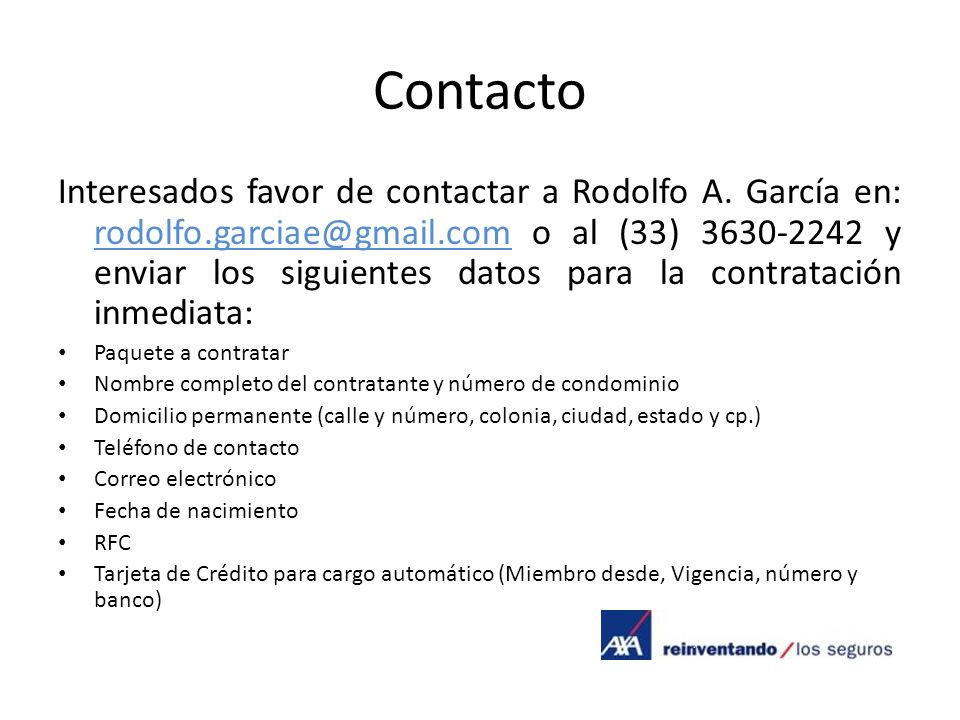 Contacto