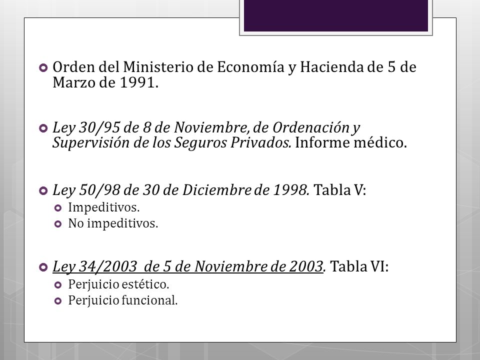 Orden del Ministerio de Economía y Hacienda de 5 de Marzo de 1991.