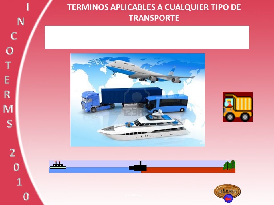 TERMINOS APLICABLES A CUALQUIER TIPO DE TRANSPORTE