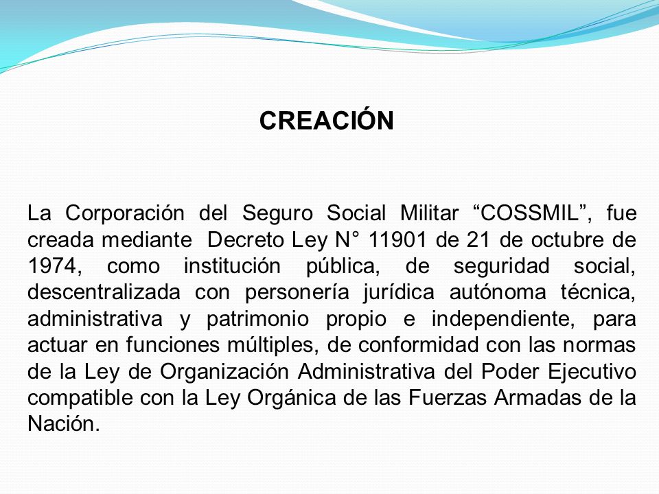 CREACIÓN