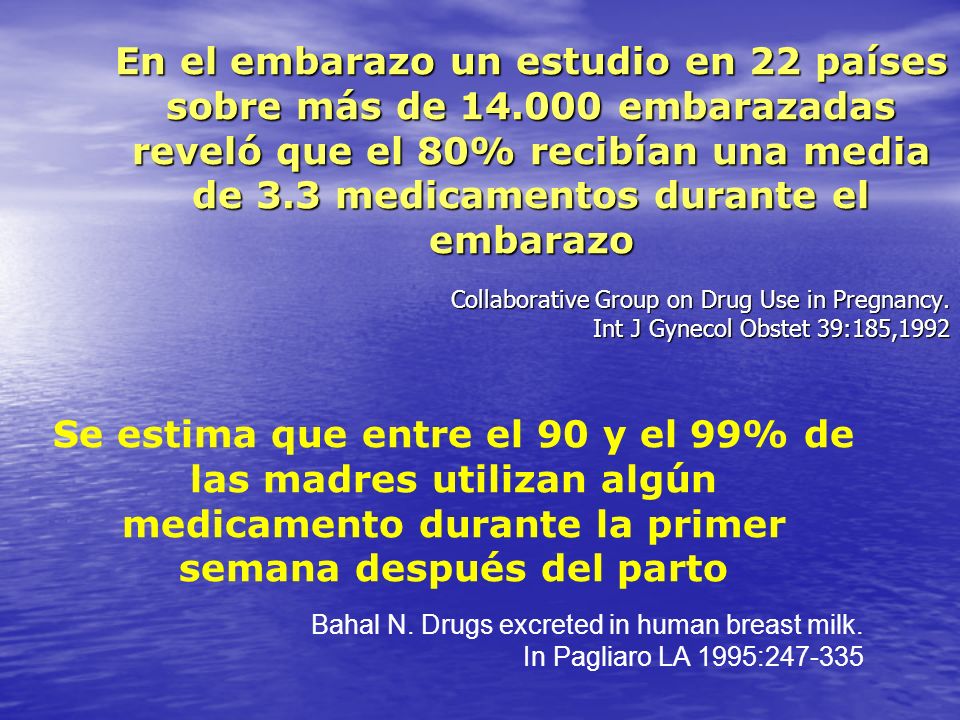 En el embarazo un estudio en 22 países sobre más de 14