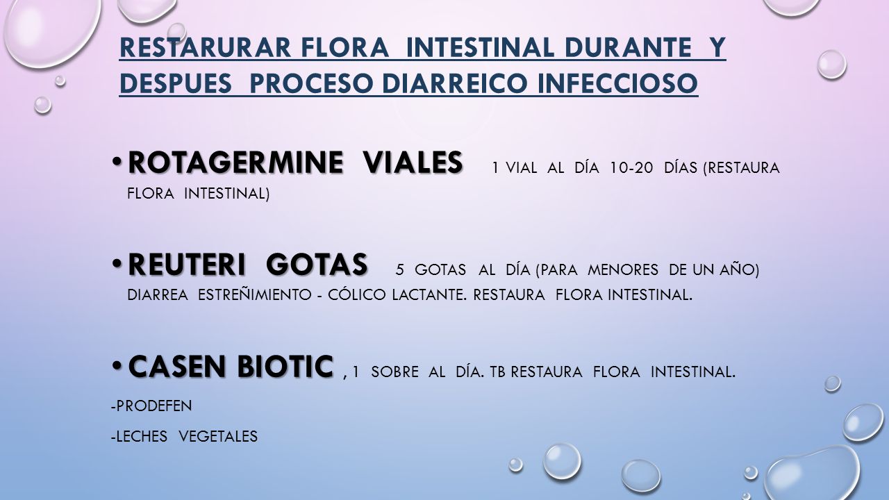 CASEN BIOTIC , 1 sobre al día. Tb restaura flora Intestinal.