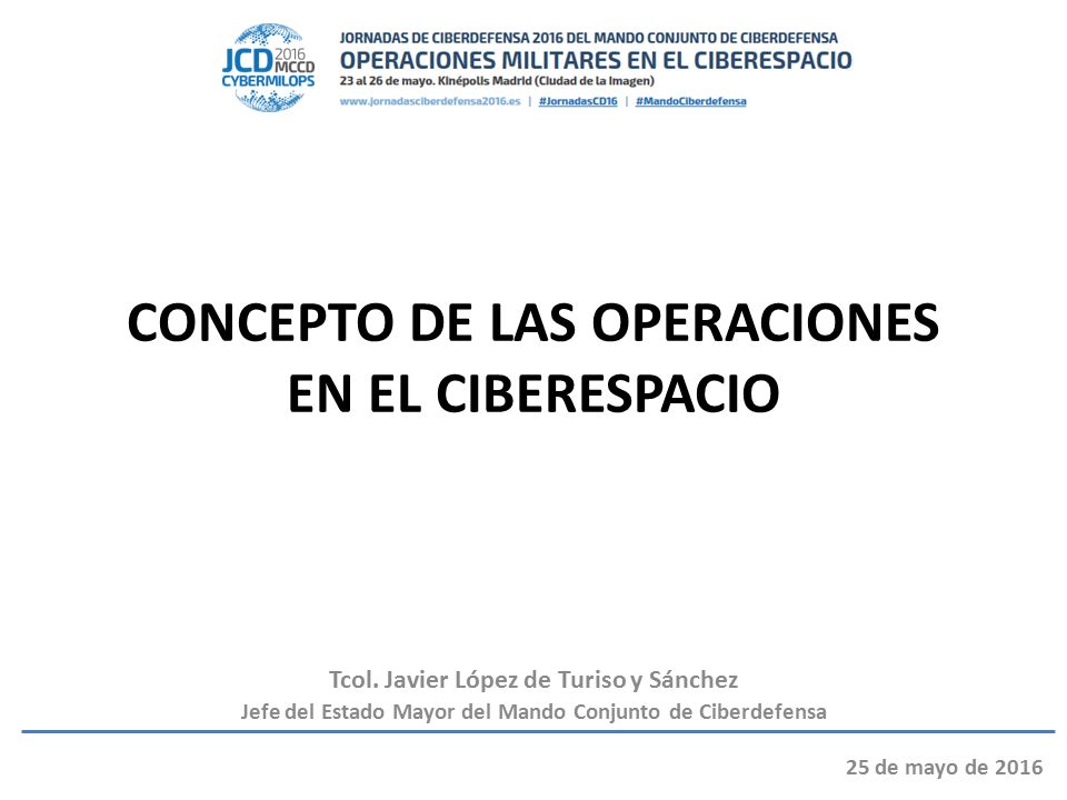 CONCEPTO DE LAS OPERACIONES EN EL CIBERESPACIO