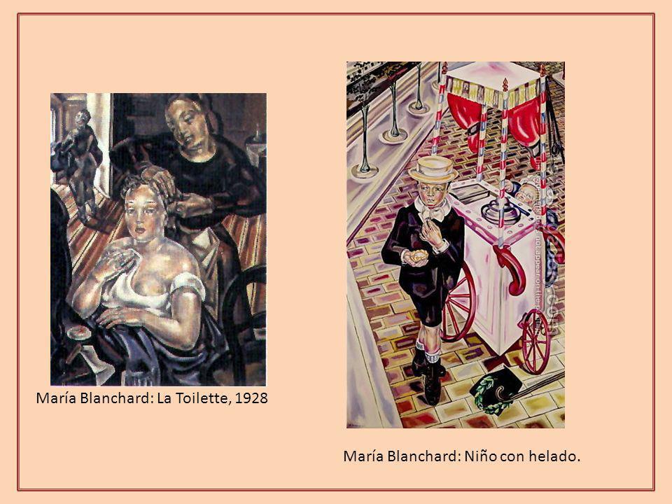 María Blanchard: La Toilette, 1928