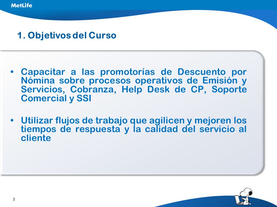 1. Objetivos del Curso