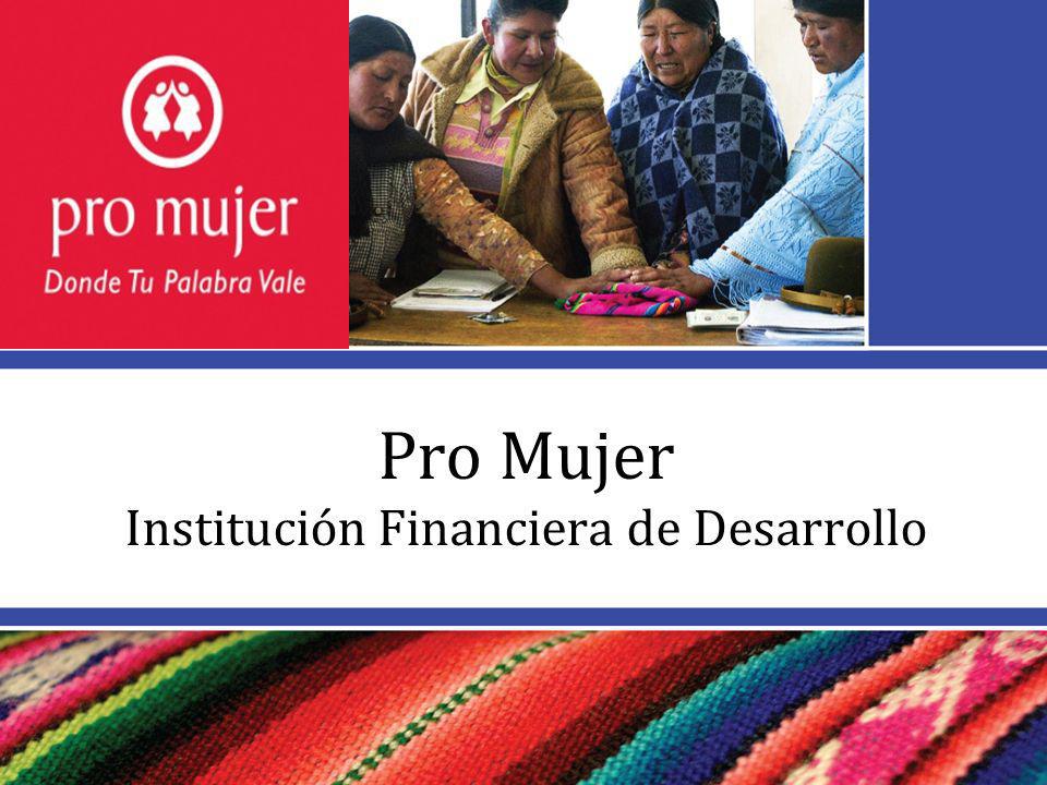Pro Mujer Institución Financiera de Desarrollo