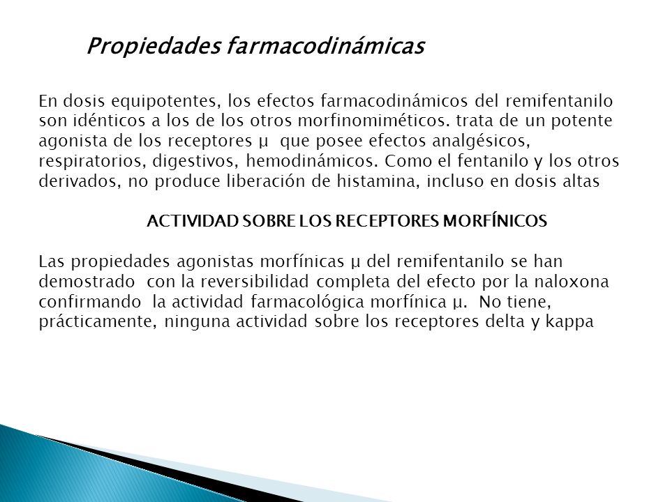 Propiedades farmacodinámicas