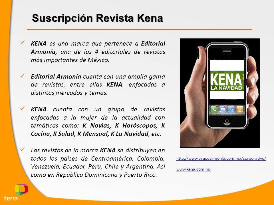 Suscripción: Revista Kena - ppt descargar