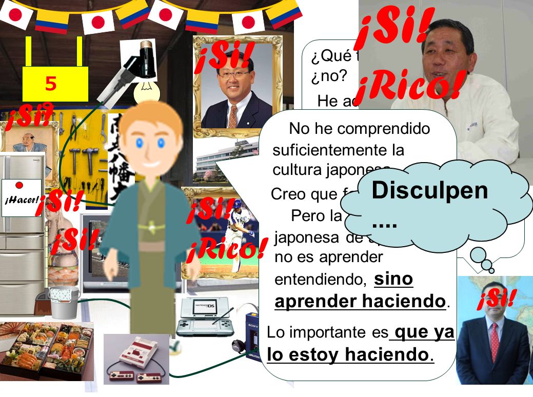¡Si! ¡Rico! ¡Si! ¡Si! ¡Si! ¡Si! ¡Rico! ¡Si! ¡Si! Disculpen.... ５S