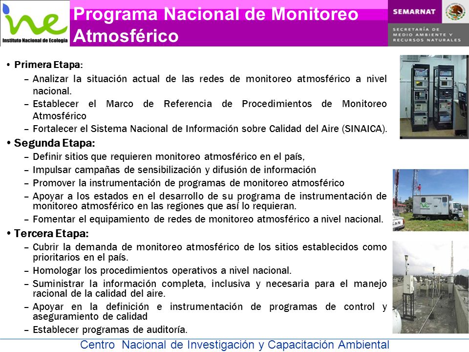 Programa Nacional de Monitoreo Atmosférico