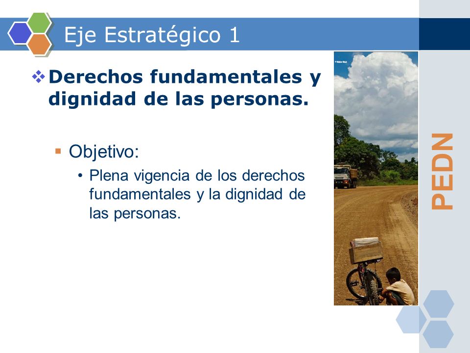 Eje Estratégico 1 Derechos fundamentales y dignidad de las personas. Objetivo: