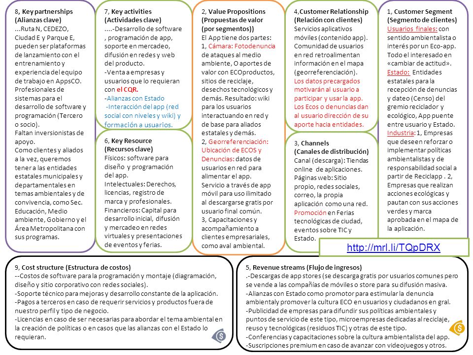 8, Key partnerships (Alianzas clave)